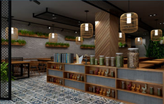 餐饮类效果图展示